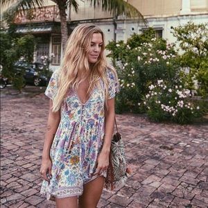 Paisley Mini Boho Dress